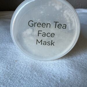 Hand Crafted Green Tea Skincare Mask - White